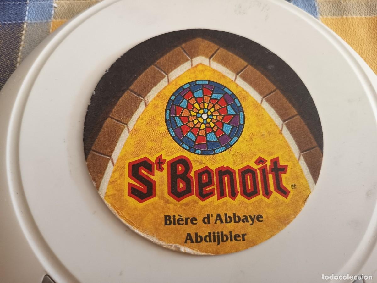 Coleccionismo de cervezas: POSAVASOS DE CERVEZA ST BENOIT - Foto 1