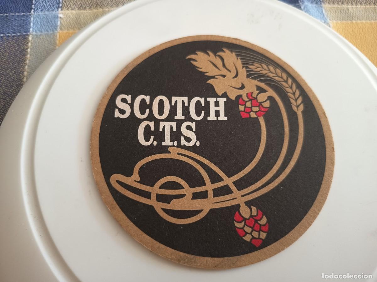 Coleccionismo de cervezas: POSAVASOS DE CERVEZA SCOTCH CTS