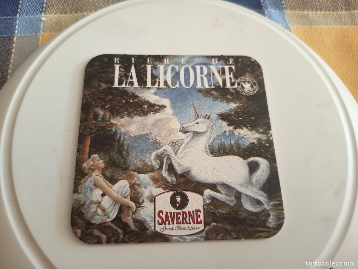 Coleccionismo de cervezas: POSAVASOS DE CERVEZA LA LICORNE