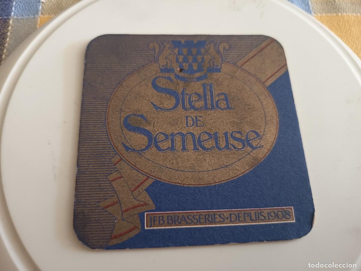 Coleccionismo de cervezas: POSAVASOS DE CERVEZA STELLA DE SEMEUSE