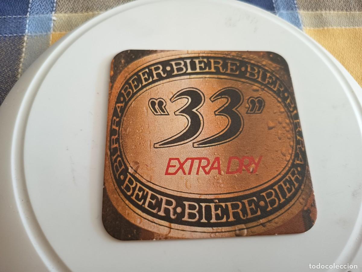 Coleccionismo de cervezas: POSAVASOS DE CERVEZA 33 EXPORT - Foto 1