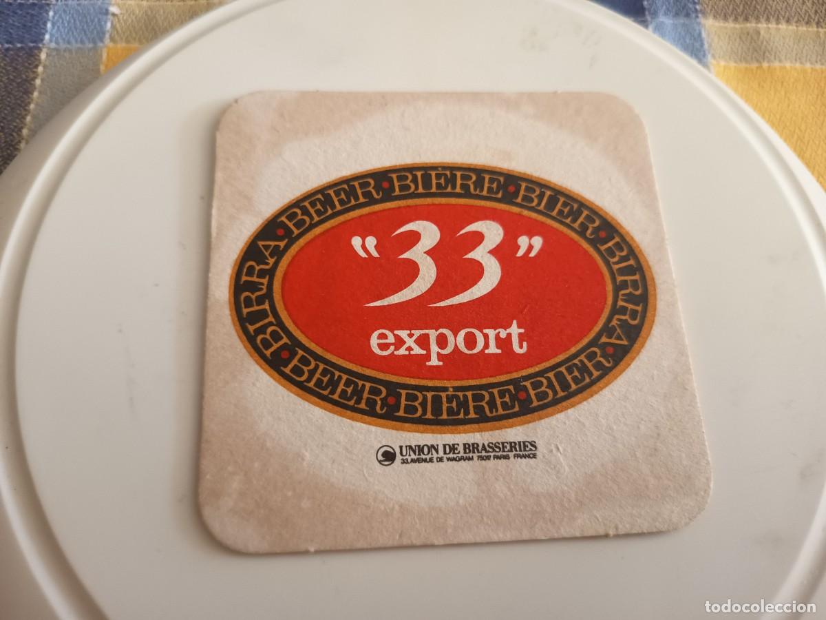 Coleccionismo de cervezas: POSAVASOS DE CERVEZA 33 EXPORT