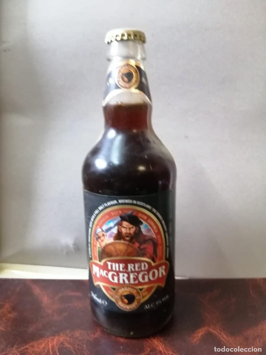 Coleccionismo de cervezas: BOTELLA DE CERVEZA (LLENA) THE RED MacGREGOR