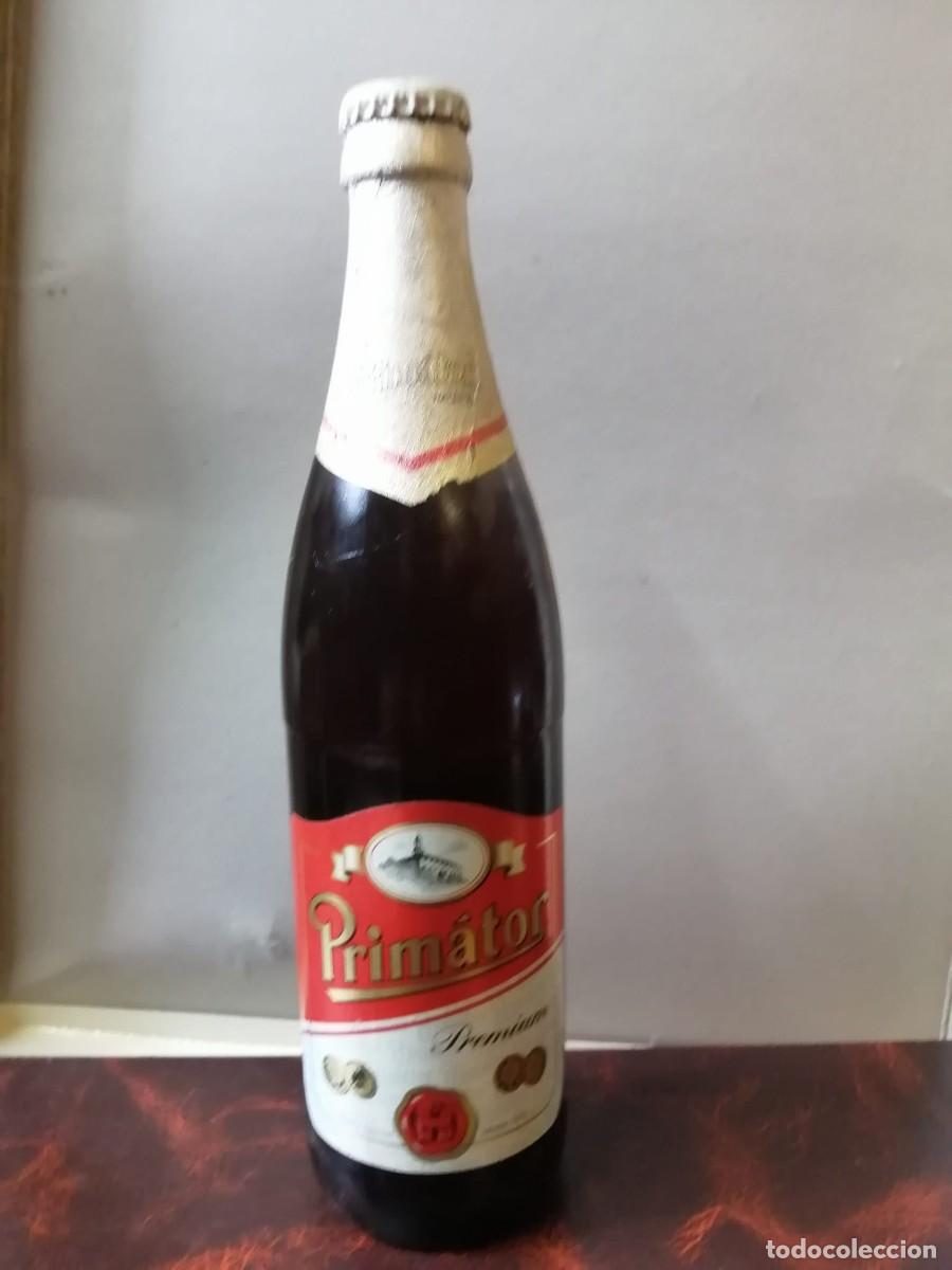 Coleccionismo de cervezas: BOTELLA DE CERVEZA (LLENA) PRIMATOR