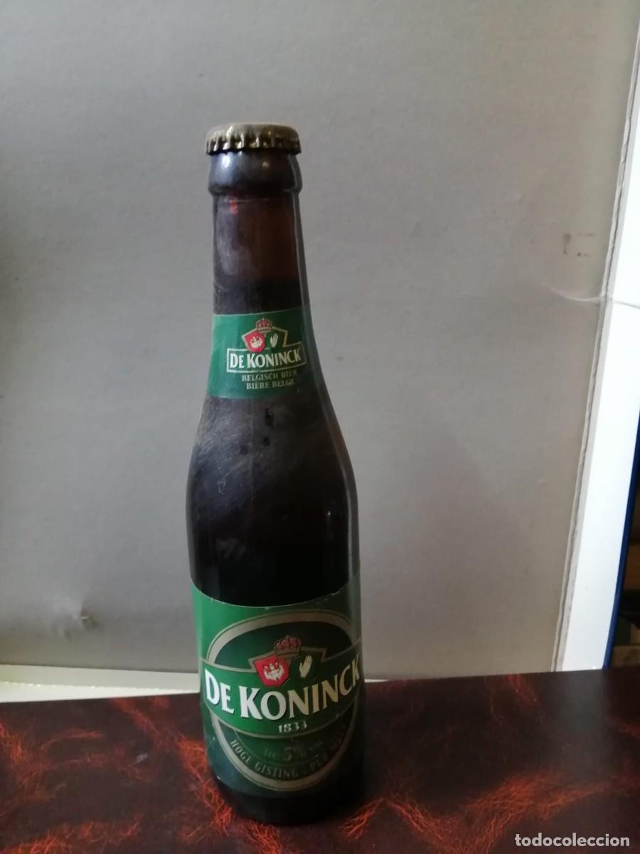 Coleccionismo de cervezas: BOTELLA DE CERVEZA (LLENA) DE KONINCK