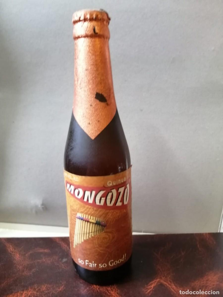Coleccionismo de cervezas: BOTELLA DE CERVEZA (LLENA) MONGOZO QUINUA