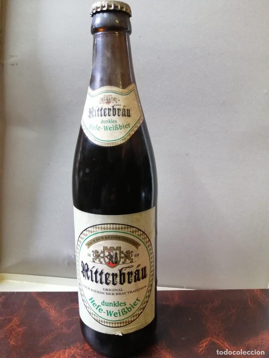Coleccionismo de cervezas: BOTELLA DE CERVEZA (LLENA) RITTERBRAN - Foto 1