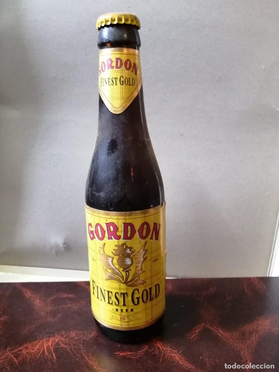 Coleccionismo de cervezas: BOTELLA DE CERVEZA (LLENA) GORDON FINEST GOLD