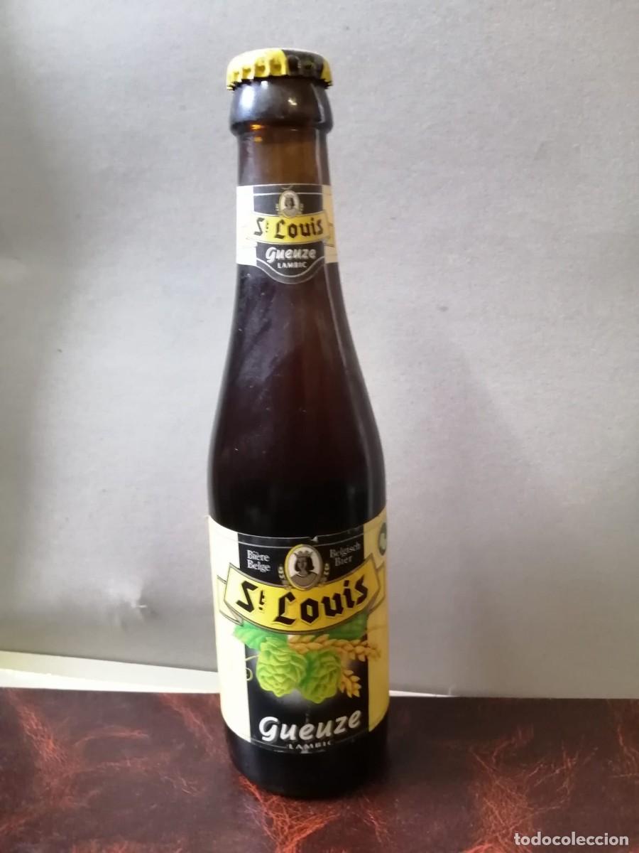 Coleccionismo de cervezas: BOTELLA DE CERVEZA (LLENA) St. LOUIS GUEUZE
