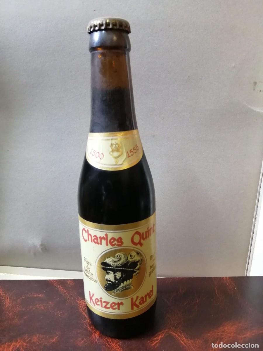 Coleccionismo de cervezas: BOTELLA DE CERVEZA (LLENA) CHARLES QUINT