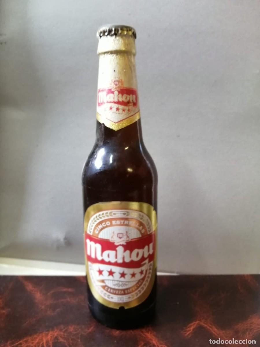 Coleccionismo de cervezas: BOTELLA DE CERVEZA (LLENA) MAHOU CINCO ESTRELLAS
