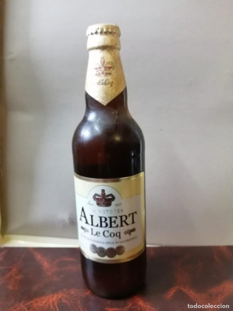 Coleccionismo de cervezas: BOTELLA DE CERVEZA (LLENA) ALBERT LE COQ