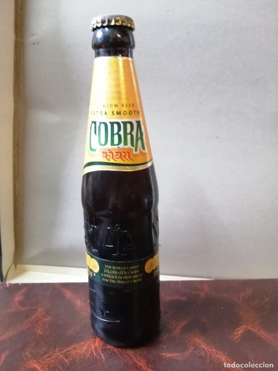 Coleccionismo de cervezas: BOTELLA DE CERVEZA (LLENA) COBRA
