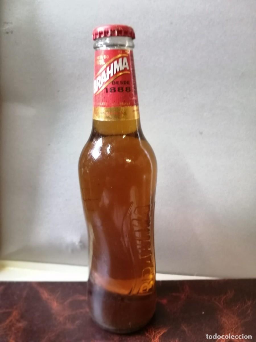 Coleccionismo de cervezas: BOTELLA DE CERVEZA (LLENA) BRAHMA