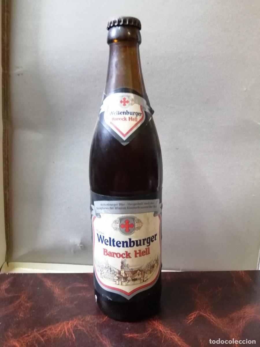 Coleccionismo de cervezas: BOTELLA DE CERVEZA (LLENA) WELTENBURGER BAROCK HELL