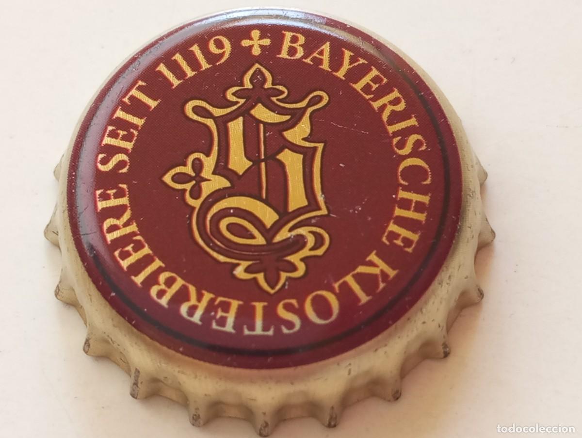 Coleccionismo de cervezas: Chapa tap&oacute;n corona de la cerveza alemana BAYERISCHE KLOSTERBIERE SEIT 1119 (KLOSTER SCHEYERN)