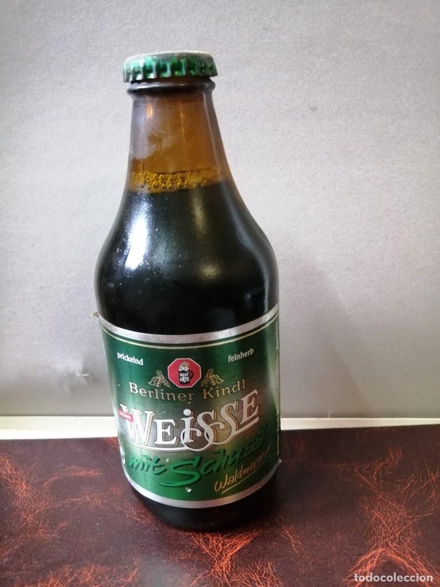 Coleccionismo de cervezas: BOTELLA DE CERVEZA (LLENA) WEISSE