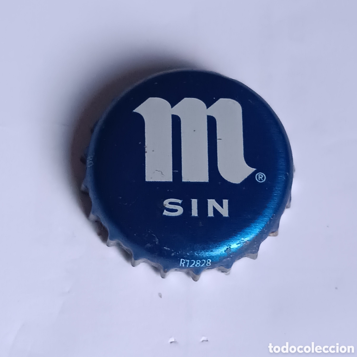 Coleccionismo de cervezas: CHAPA CERVEZA MAHOU SIN AZUL BRILLANTE