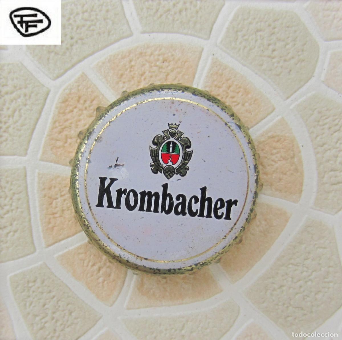 Coleccionismo de cervezas: CHAPAS TAPON CORONA CHAPA CERVEZA KROMBACHER