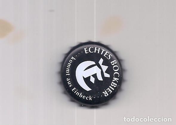 Coleccionismo de cervezas: 1 chapa de cerveza echtes bockbier Alemania