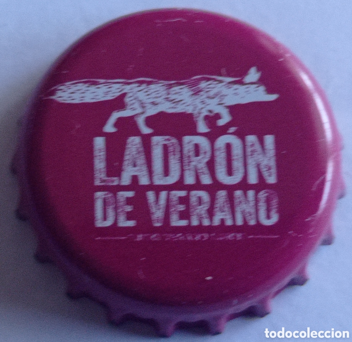 Coleccionismo de cervezas: TAP&Oacute;N CORONA LADRON DE VERANO