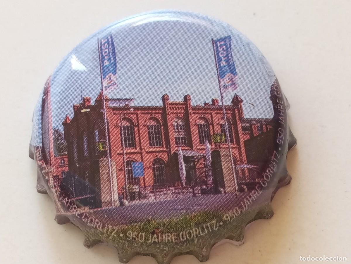 Coleccionismo de cervezas: Chapa tap&oacute;n corona de la cerveza alemana LANDSKRON AUS G&Ouml;RLITZ 150 JAHRE (1869-2019)