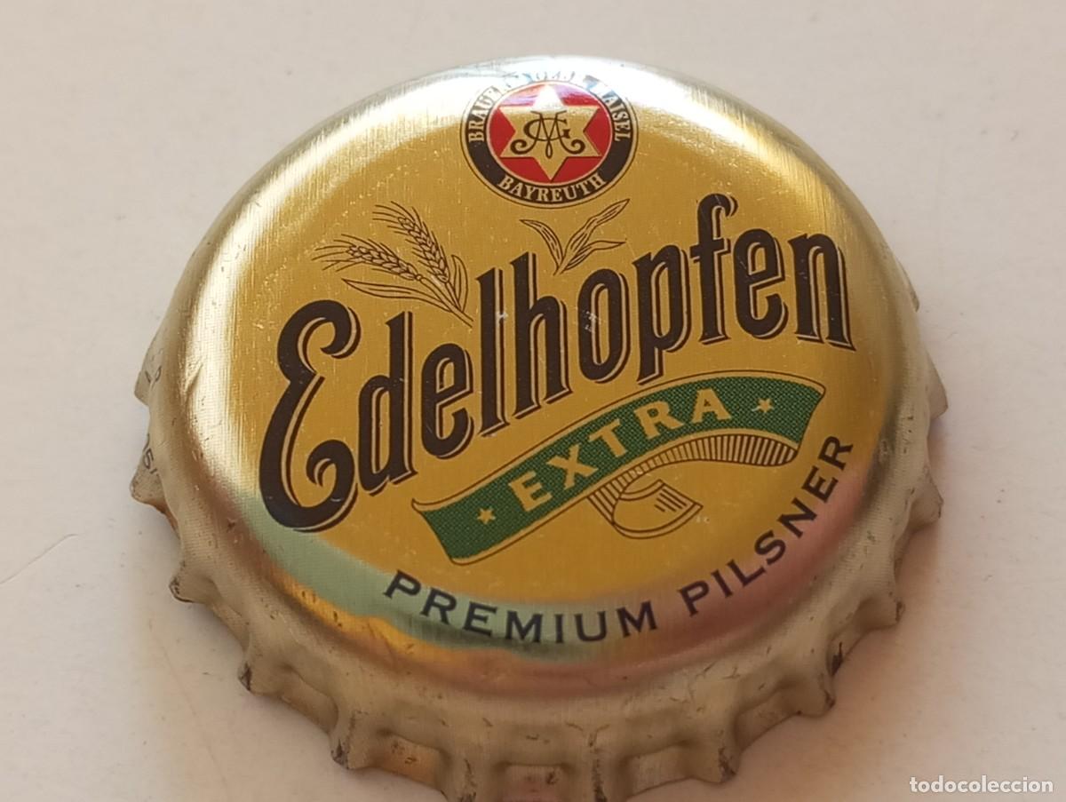 Coleccionismo de cervezas: Chapa tap&oacute;n corona de la cerveza alemana MAISEL EDELHOPFEN EXTRA PREMIUM PILSNER