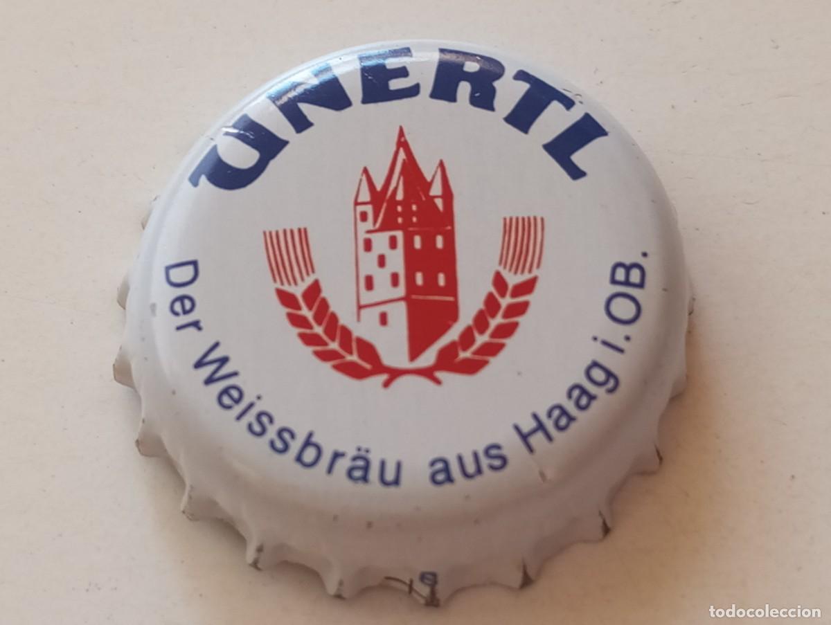 Coleccionismo de cervezas: Chapa tap&oacute;n corona de la cerveza alemana UNERTL