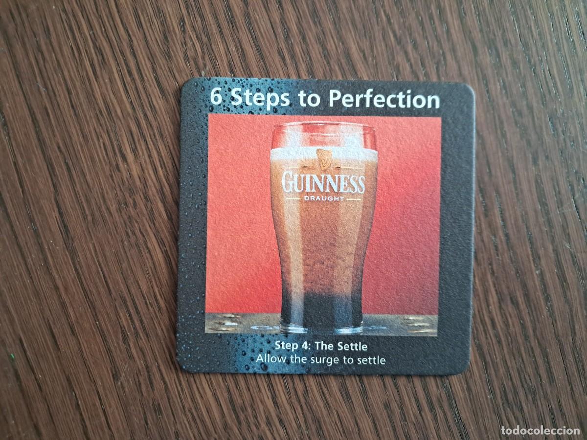 Coleccionismo de cervezas: posavasos de cerveza, Guinness, 6 steps to perfection, 4 the settle