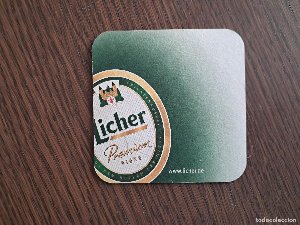 Coleccionismo de cervezas: posavasos de cerveza, Licher.