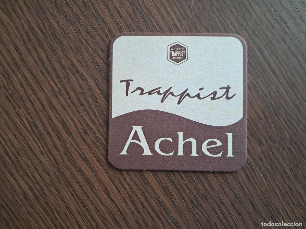 Coleccionismo de cervezas: posavasos de cerveza belga, Trappist Achel.