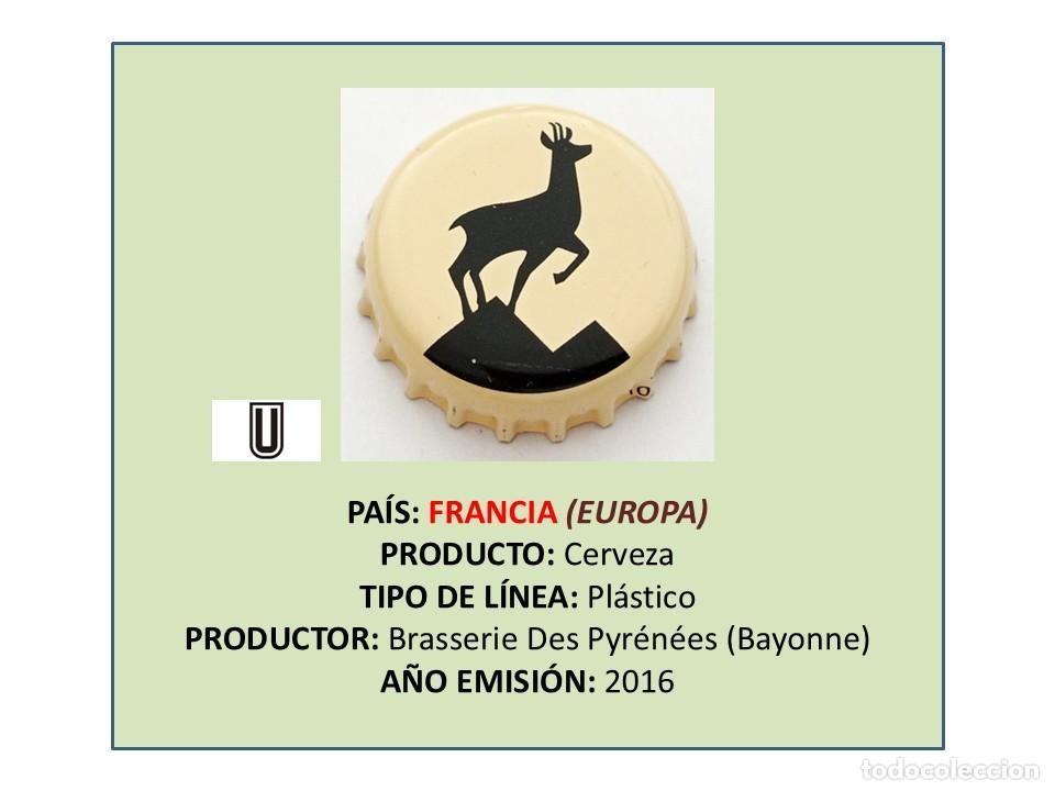 Coleccionismo de cervezas: TAPON CORONA CAPSULA CHAPA CERVEZA SARRIAT (FRANCIA)
