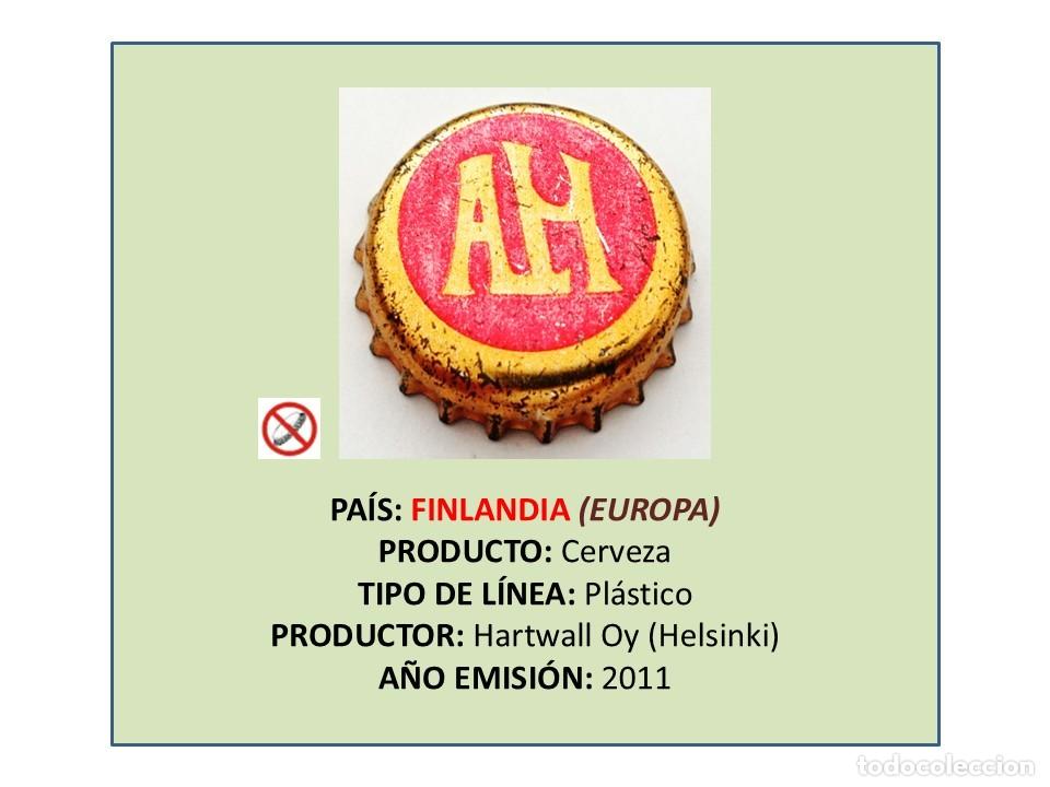 Coleccionismo de cervezas: TAPON CORONA CAPSULA CHAPA CERVEZA HARTWALL (FINLANDIA)