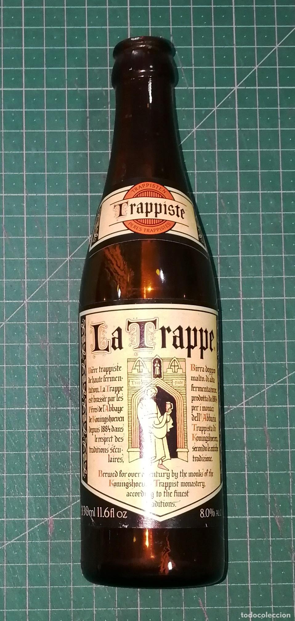 Coleccionismo de cervezas: BOTELLA CERVEZA. LA TRAPPE (TRAPPISTE). - B&eacute;lgica, A&ntilde;os 90. - 33 cl. - Altura aprox. 23 cm