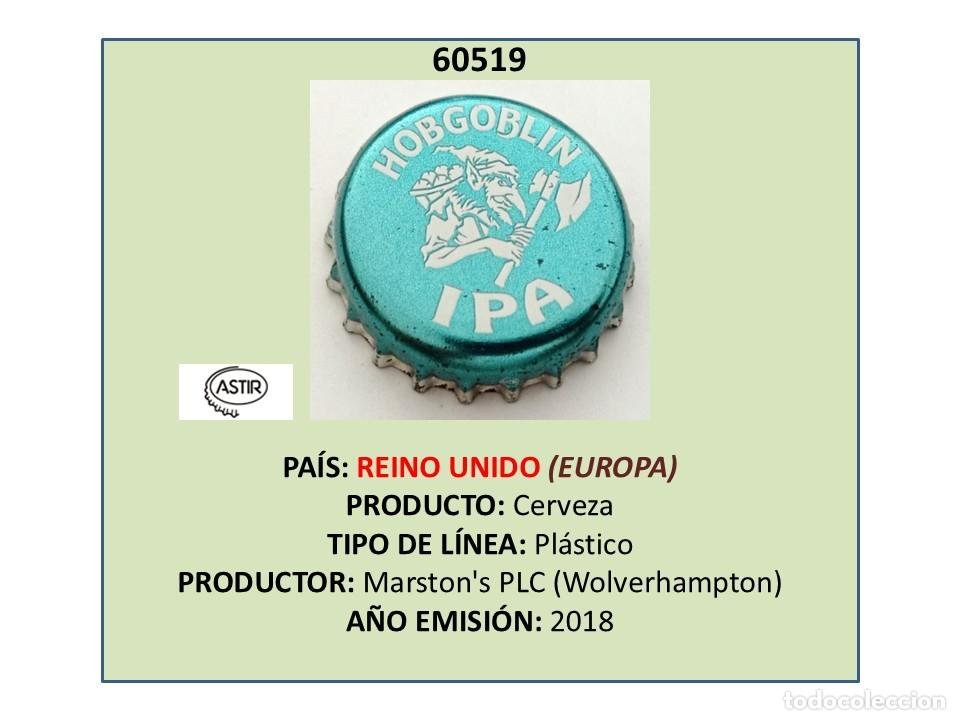 Coleccionismo de cervezas: TAPON CORONA CAPSULA CHAPA CERVEZA HOBGOBLIN IPA (REINO UNIDO)