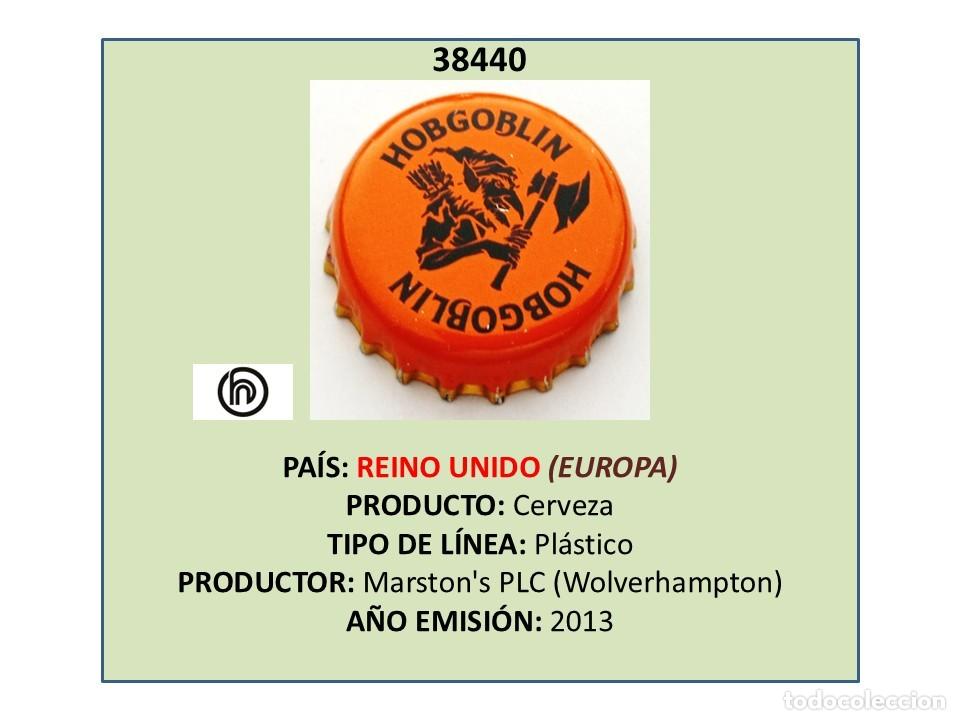 Coleccionismo de cervezas: TAPON CORONA CAPSULA CHAPA CERVEZA HOBGOBLIN (REINO UNIDO)
