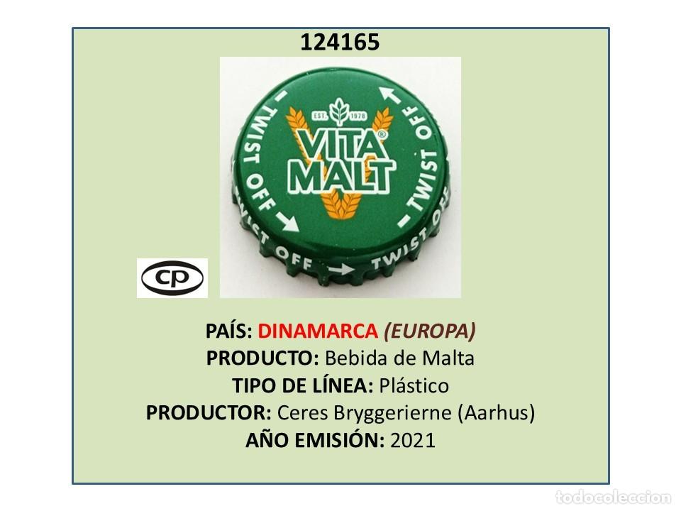 Coleccionismo de cervezas: TAPON CORONA CAPSULA CHAPA CERVEZA VITA MALT (DINAMARCA)