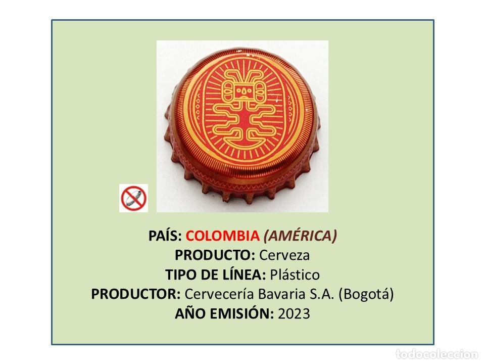 Coleccionismo de cervezas: TAPON CORONA CAPSULA CHAPA CERVEZA CLUB COLOMBIA (COLOMBIA)