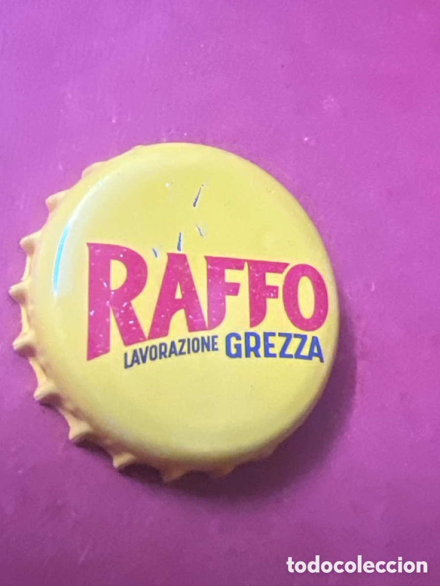 Coleccionismo de cervezas: T4/X74/L1. CHAPA CERVEZA - ITALIA - Raffo Lavorazione Grezza