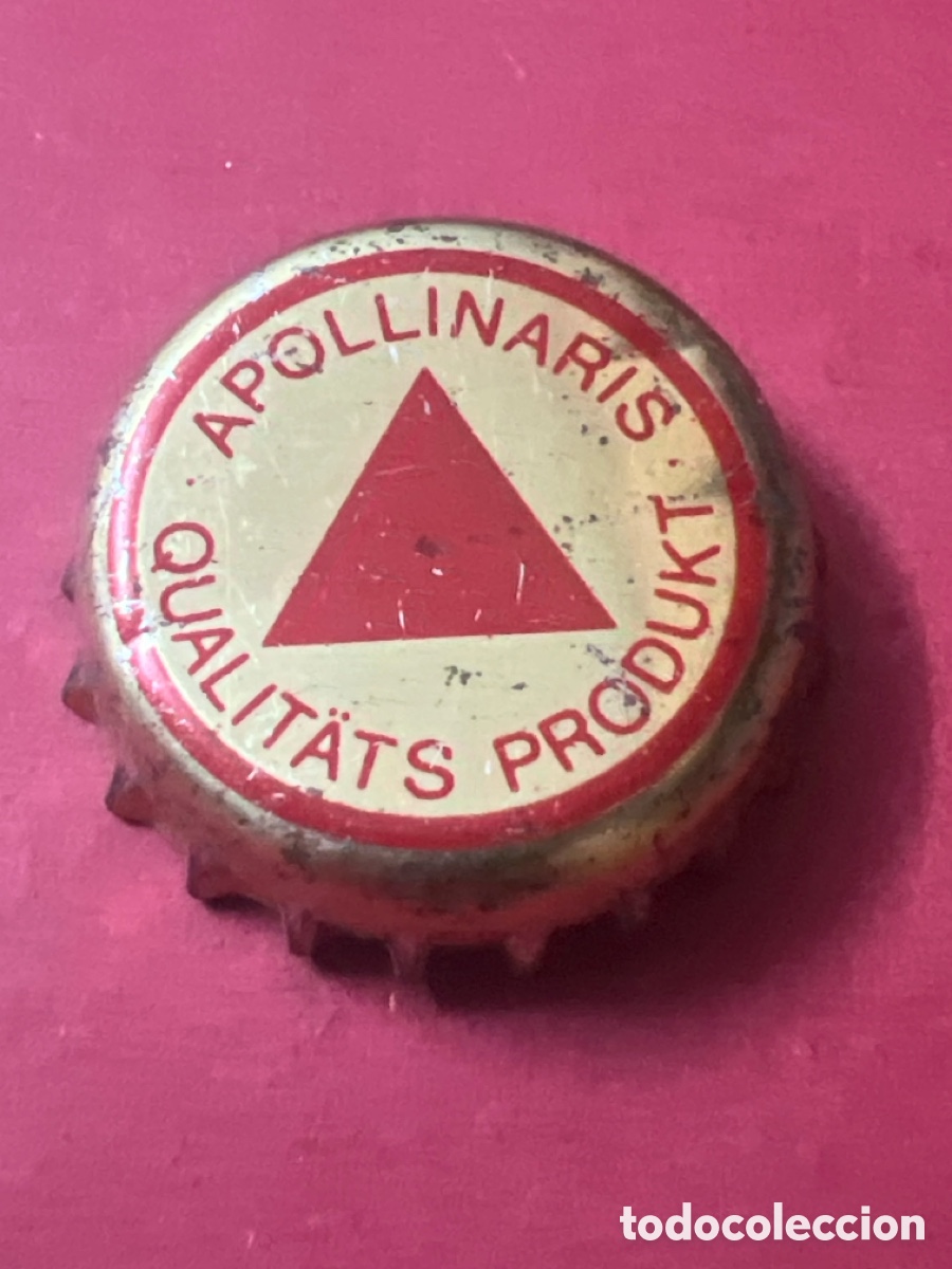 Coleccionismo de cervezas: T4/X74/L2. CHAPA AGUA - ALEMANIA - Apollinaris Qualit&auml;ts Produkt