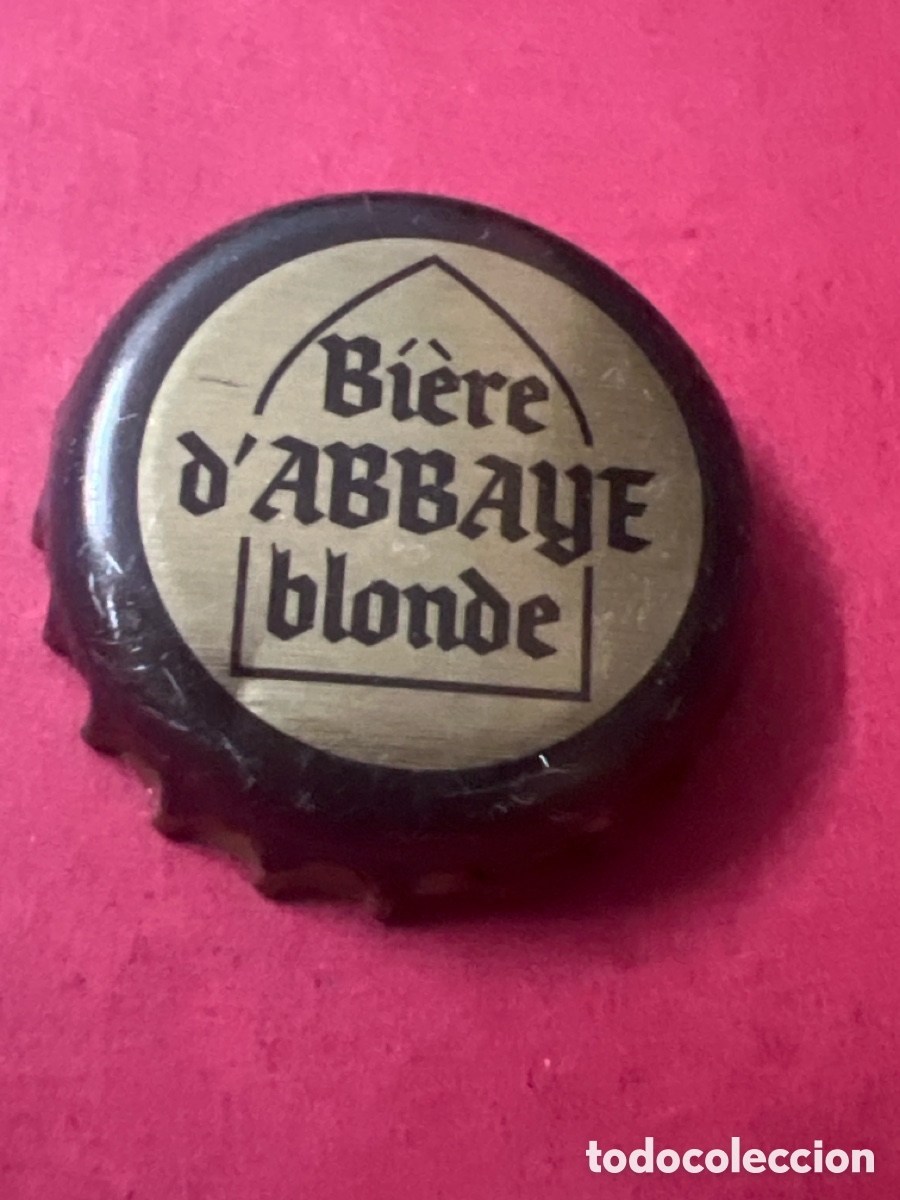 Coleccionismo de cervezas: T4/X74/L6. CHAPA CERVEZA - B&Eacute;LGICA - Bi&egrave;re D'abbaye blonde