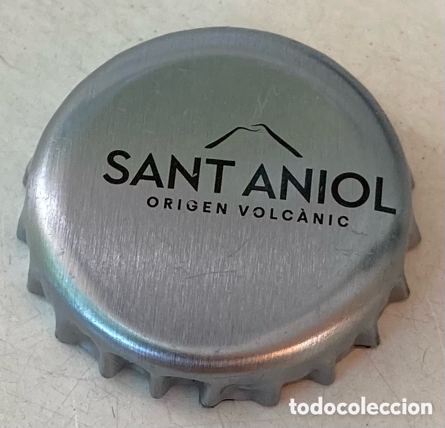 Coleccionismo de cervezas: BOTTLE CAP TAP&Oacute;N CORONA KRONKORKEN WATER EAU CHAPA AGUA SANT ANIOL (3).GIRONA.-LOTE N.4106--CARMANJO