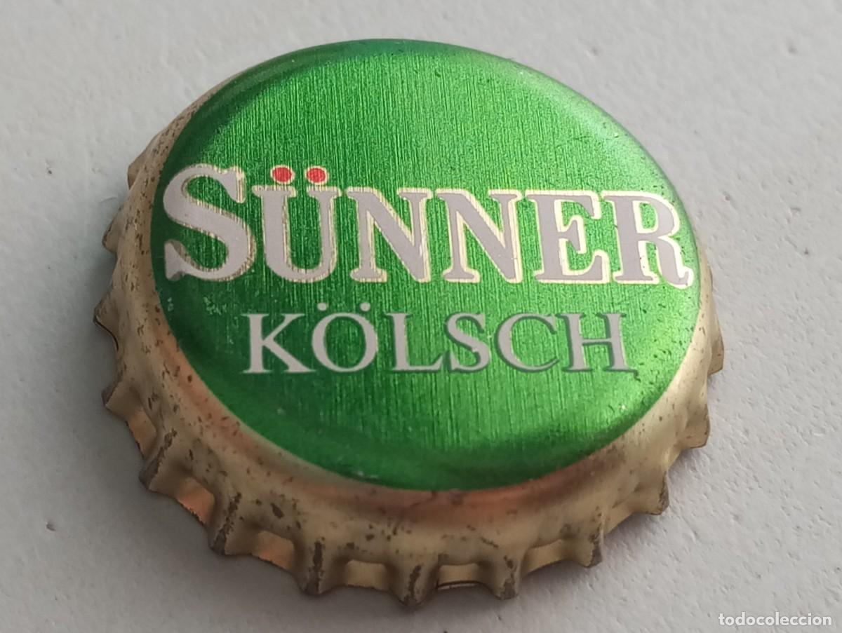 Coleccionismo de cervezas: Chapa tap&oacute;n corona de la cerveza alemana S&Uuml;NNER K&Ouml;LSCH