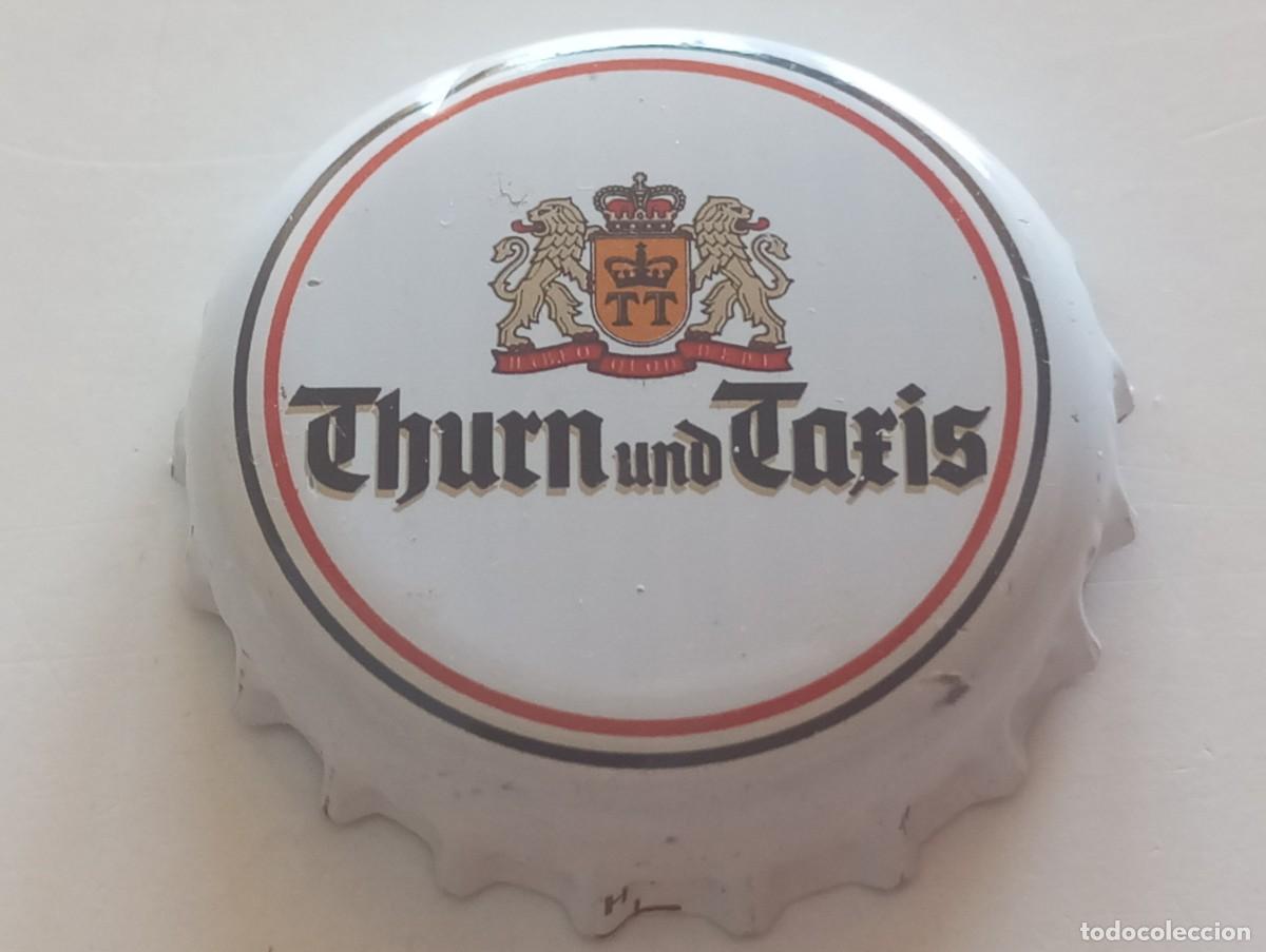 Coleccionismo de cervezas: Chapa tap&oacute;n corona de la cerveza alemana THURN UND TAXIS