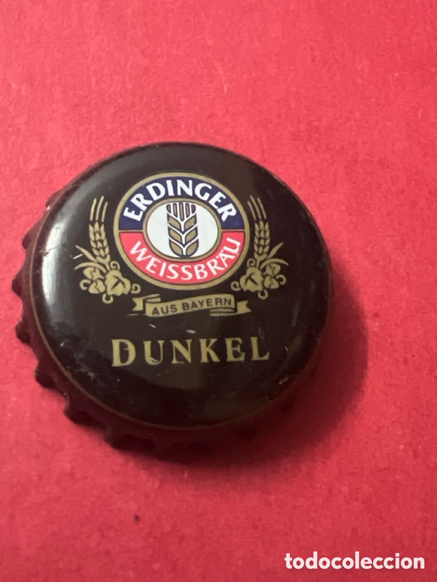 Coleccionismo de cervezas: T4/X74/O2. CHAPA CERVEZA - Erdinger Weissbr&auml;u Dunkel