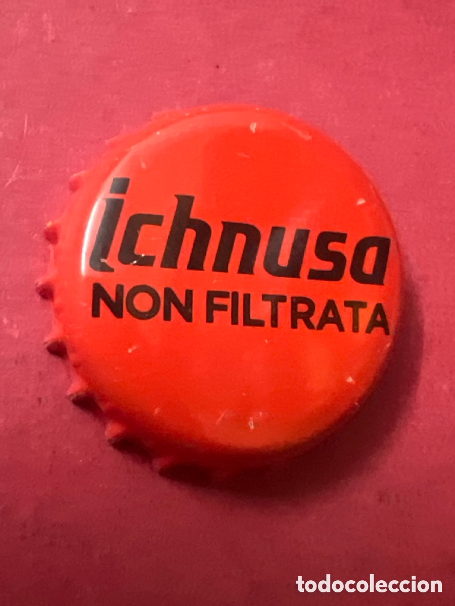 Colecionismo de cervejas: T4/X74/O5. CHAPA CERVEZA - Ichnusa Non Filtrata