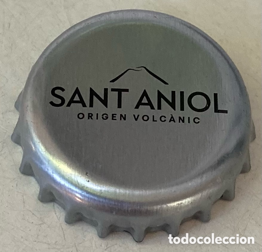 Coleccionismo de cervezas: BOTTLE CAP TAP&Oacute;N CORONA KRONKORKEN WATER EAU CHAPA AGUA SANT ANIOL (3).GIRONA.-LOTE N.4033--CARMANJO