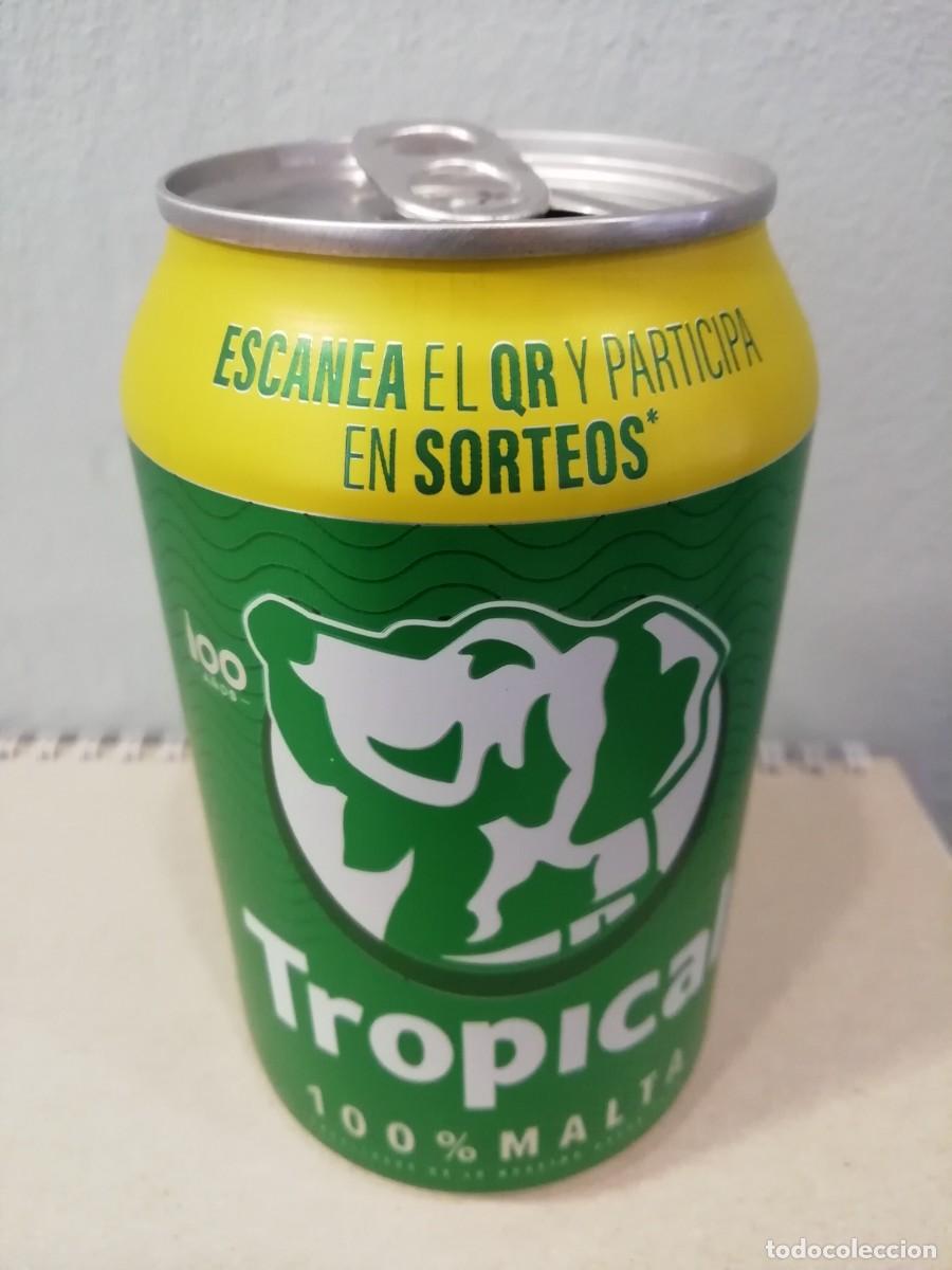 Coleccionismo de cervezas: LATA DE 33 CL. CERVEZA TROPICAL PILSEN. SORTEOS.