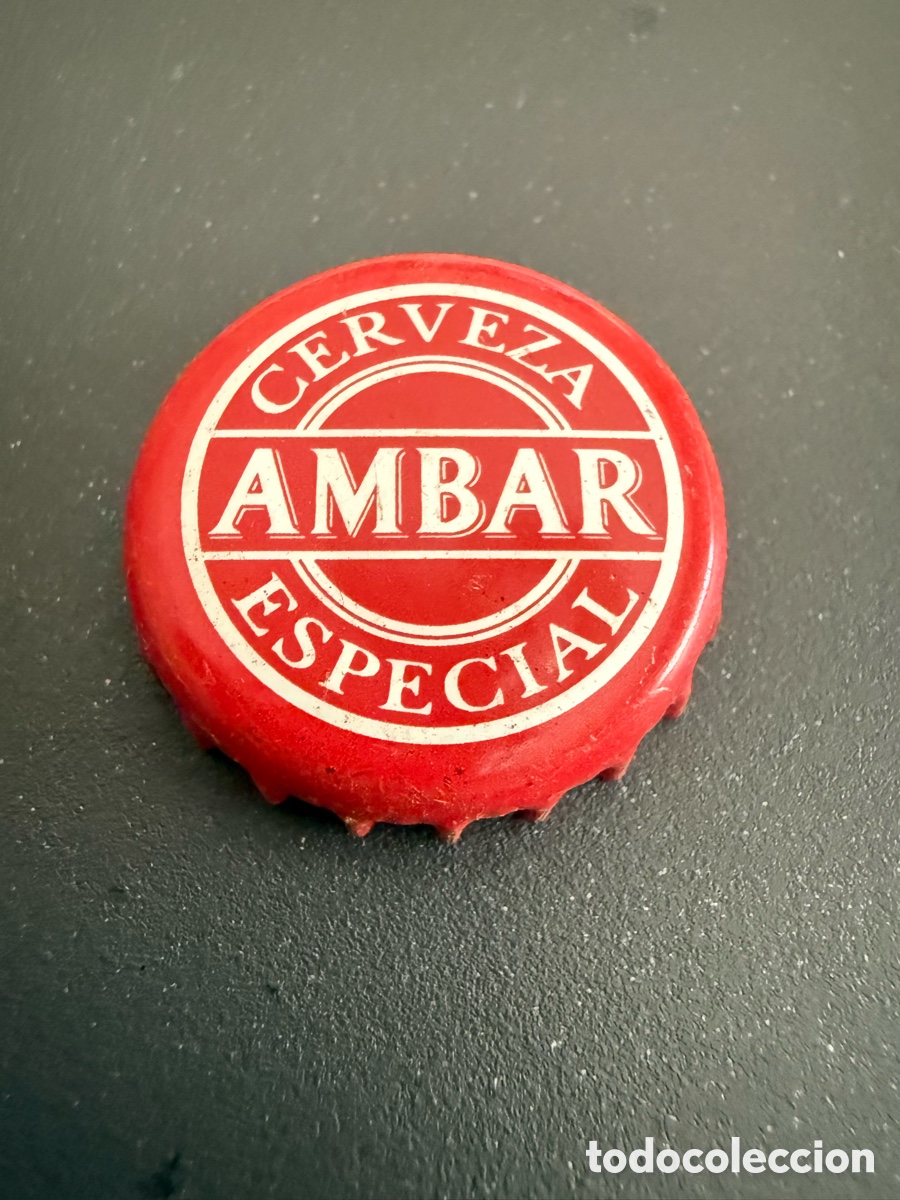 Coleccionismo de cervezas: Chapa. Cerveza. AMBAR ESPECIAL