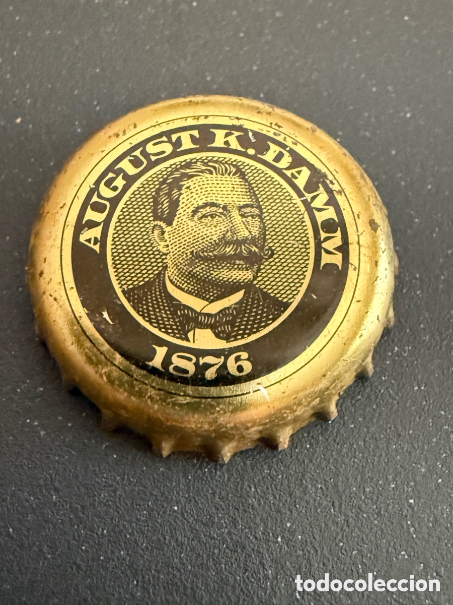 Coleccionismo de cervezas: Chapa Cerveza. DAMM //// - Foto 1